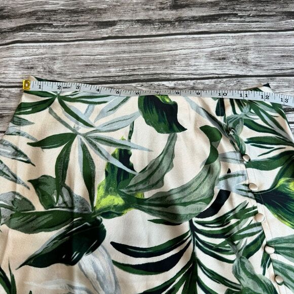 Victoria's Secret VS Women's Satin A Line Skirt Pale Pink Green XS Extra Small - Picture 12 of 13